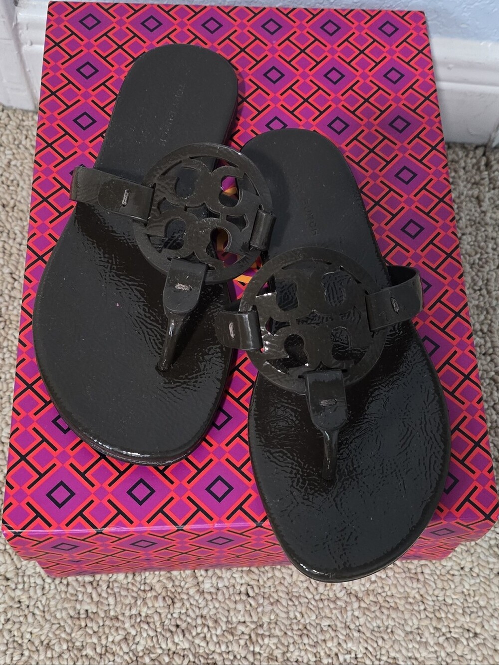 Tory Burch Miller Soft Coconut Brown 5.5